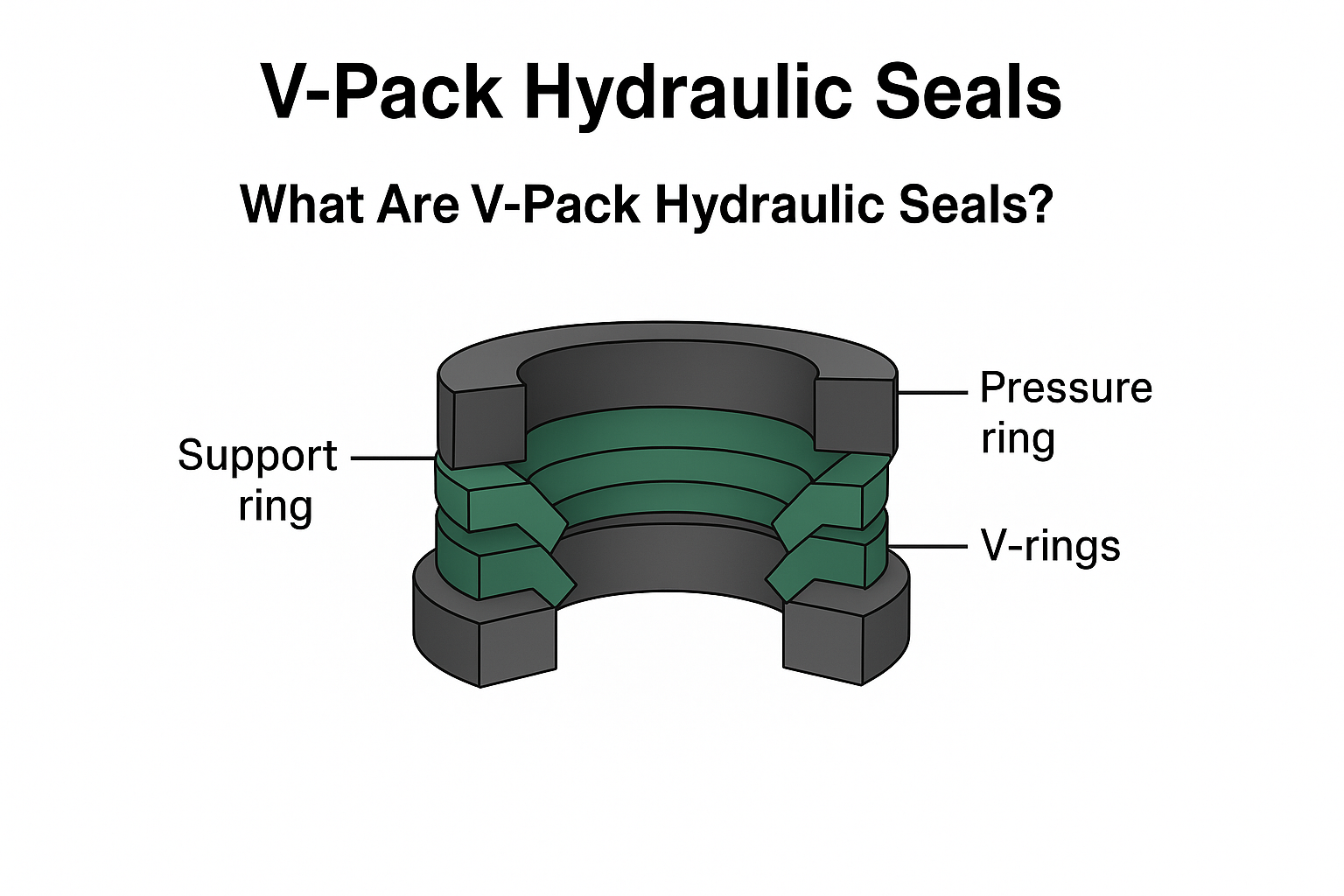 What Are V-Pack Hydraulic Seals